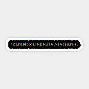 prisencolinensinainciusol Sticker